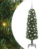 vidaXL &Aacute;rvore de Natal Artificial Verde 150 cm PVC e A&ccedil;o e Pl&aacute;stico
