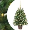 vidaXL &Aacute;rvore de Natal Artificial com 150 LEDs Verde 75 cm PE e PVC