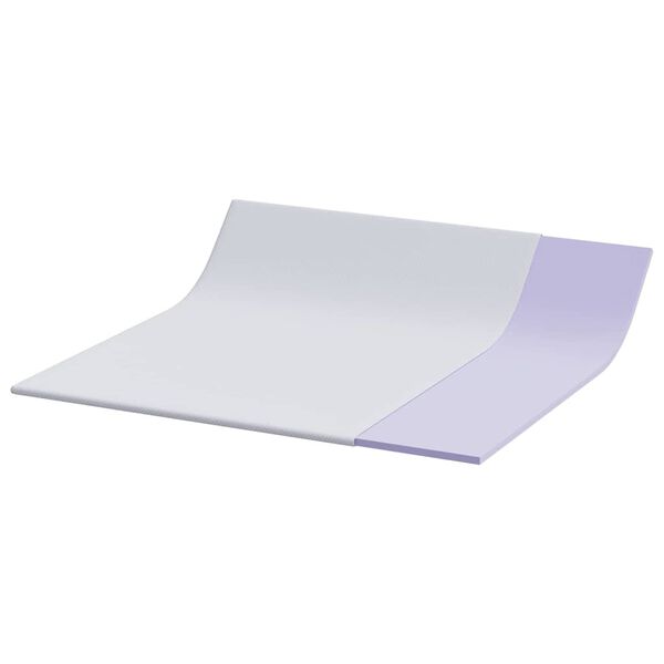 vidaXL Topper de Colch&atilde;o Branco 180 x 200 cm Tecido Jacquard