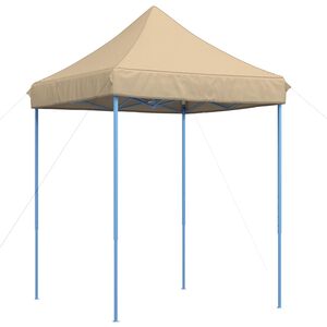 vidaXL Tenda de Festa Bege 200 x 200 x 306 cm Tecido Oxford