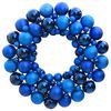 vidaXL Guirlanda de Natal 45 cm poliestireno azul