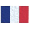 vidaXL Bandeira da Fran&ccedil;a 90x150 cm