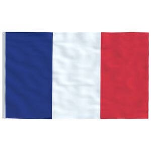 vidaXL Bandeira da Fran&ccedil;a 90x150 cm