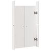 vidaXL Porta de Cozinha MEPPEL 2 pcs Branco 50 x 9 x 82 cm