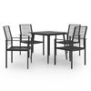 vidaXL 5 pcs conjunto de jantar para jardim