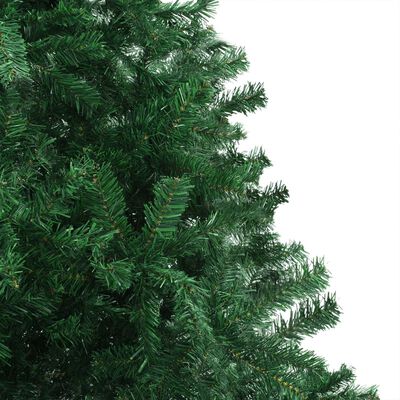 vidaXL Árvore de Natal artificial pré-iluminada 500 cm verde