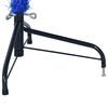 vidaXL Meia árvore de Natal artificial com suporte 180 cm PVC azul