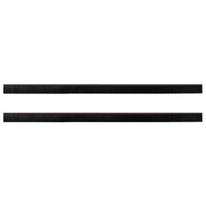 vidaXL Selos de Escovas para Porta Auto-adesivos 2 pcs Castanho 100 cm