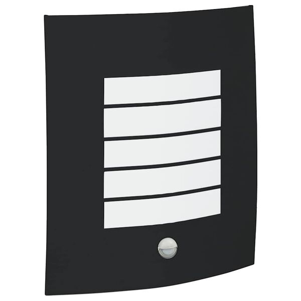 vidaXL Luz de Parede para Exterior Preto 23,5 x 9 x 26 cm
