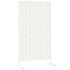 vidaXL Protetor de Privacidade Branco 100 x 50 x 180 cm A&ccedil;o