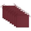 vidaXL Cadeiras de jardim dobráveis 8 pcs c/ almofadões acácia maciça