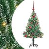 vidaXL &Aacute;rvore de Natal Artificial Coberta de Neve com Luzes de LED