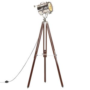 vidaXL Candeeiro de ch&atilde;o trip&eacute; 180 cm madeira de mangueira maci&ccedil;a