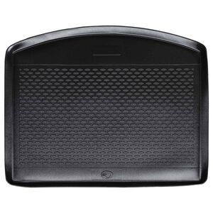 vidaXL Tapete de Porta-Malas Preto Borracha