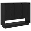 vidaXL Buffet Carvalho Preto 97 x 29 x 75 cm Derivados de Madeira