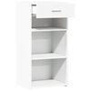 vidaXL Aparador 45x42,5x93 cm derivados de madeira branco