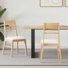vidaXL Cadeiras de Jantar 2 pcs Natural 43 x 54 x 89 cm