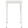 vidaXL Mesa de bar Branco 110 x 55 x 105 cm Madeira de Pinheiro S&oacute;lida
