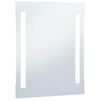 vidaXL Espelho de parede LED para casa de banho 60x80 cm