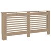 vidaXL Cobertura de radiador 172x19x81,5 cm MDF