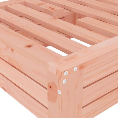 vidaXL Cobertura para base de guarda-sol madeira de douglas maciça