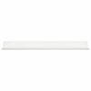 vidaXL Prateleira Flutuante 4 pcs Branco 40 x 9 x 2,5 cm A&ccedil;o