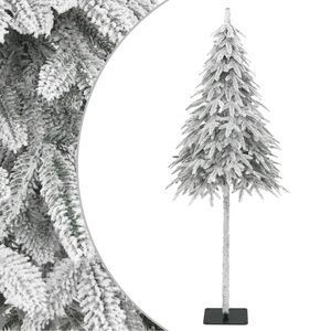 vidaXL &Aacute;rvore de Natal artificial c/ flocos de neve 210 cm