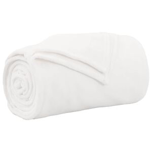 vidaXL Manta Branco 130 x 150 cm 0.51 kg L&atilde;