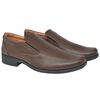 vidaXL Sapatos Castanho 41 Couro Artificial