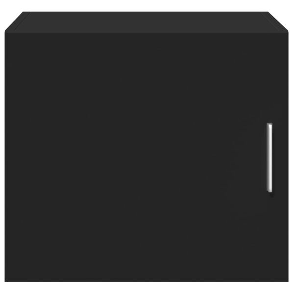 vidaXL Arm&aacute;rio de parede 45x42,5x40 cm derivados de madeira preto