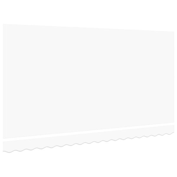 vidaXL Tecido de substituição para toldo Branco 380 x 195 cm Poliéster