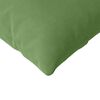 vidaXL Travesseiros de Sof&aacute; 2 pcs Verde claro 120 x 40 cm