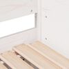 vidaXL Sof&aacute;-cama com gavet&atilde;o 90x190 cm madeira de pinho maci&ccedil;a branco