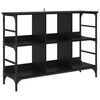 vidaXL Buffet Carvalho Preto 102 x 32 x 73,5 cm