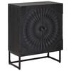 vidaXL Buffet Preto 55 x 30 x 70 cm