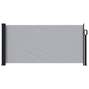 vidaXL Toldo Lateral Retr&aacute;til Cinzento 300 x 100 cm Poli&eacute;ster