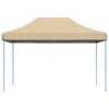 vidaXL Tenda de Festa Bege 279 x 410 x 315 cm Tecido Oxford