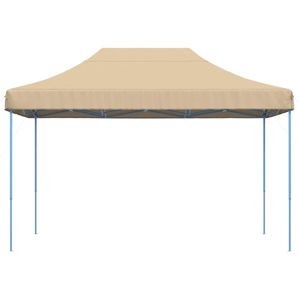 vidaXL Tenda de Festa Bege 279 x 410 x 315 cm Tecido Oxford
