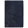 vidaXL Tapete shaggy de pelo alto NAVARRA 160x230 cm azul-marinho
