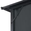 vidaXL Gazebo com cortinas Alum&iacute;nio 3x3 m preto