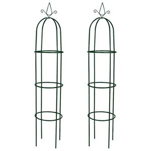 vidaXL Arco de jardim torre, 2 pcs