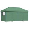 vidaXL Tenda de Festa Verde 292 x 580 x 315 cm Tecido Oxford