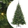 vidaXL &Aacute;rvore de Natal Artificial com 300 LEDs Verde 180 cm PE e PVC