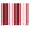 vidaXL Toldo Retrátil Vermelho e Branco 300 x 250 cm Tecido e Metal