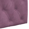 vidaXL Cabeceira Suspensa Roxo 150 x 55 x 7 cm Veludo