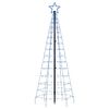 vidaXL &Aacute;rvore de Natal LED com Spikes 220 LEDs Azul 180 cm