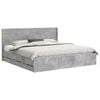 vidaXL Estrutura de Cama com Armazenamento e Cabeceira 200 x 200 cm