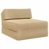 vidaXL Sof&aacute; Cama Dobr&aacute;vel Cinza Verde 60 x 70 x 41 cm Corduroy