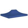 vidaXL Teto para tenda de festas 4,5x3 m 270 g/m&sup2; azul