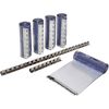 Kerbl Conjunto de cortina em tiras/lamelas PVC 225x30 cm 291162